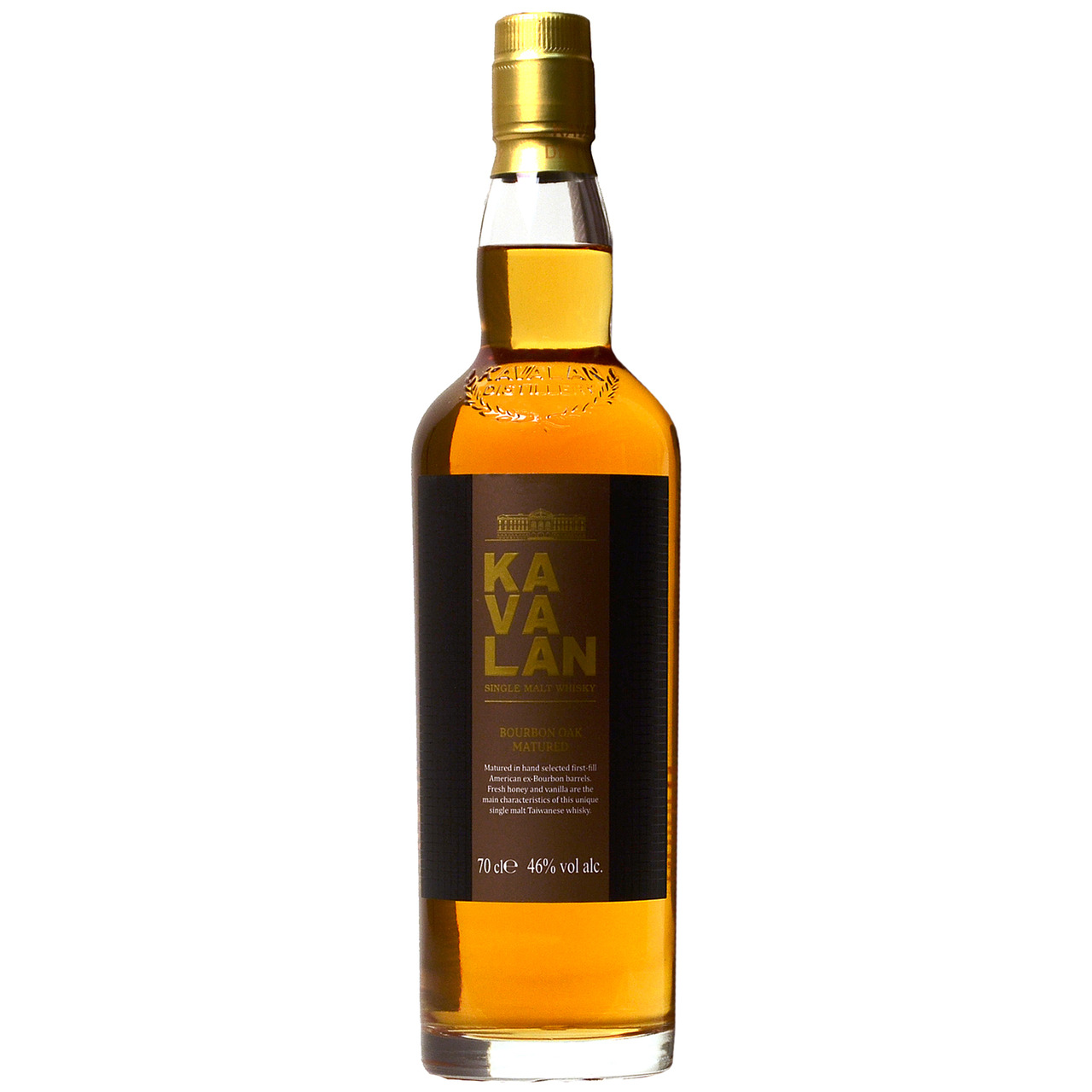 Kavalan ex-Bourbon Oak Single Malt Whisky 46%